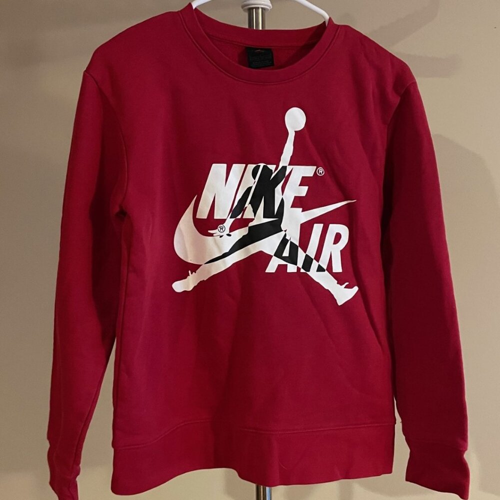Boy's Nike Air Jordan Sweatshirt Size L 12/13 Pre-owned